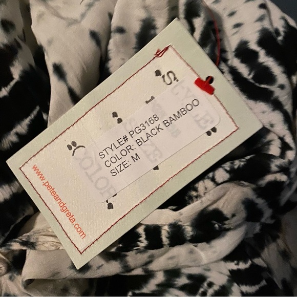 Pete&Greta by Johnny Was long sleeve tie dye dress tunic kaftan - Picture 5 of 6